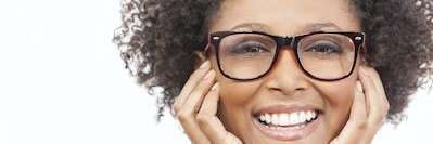 A smiling patient after a veneer treatment in Birmingham, AL