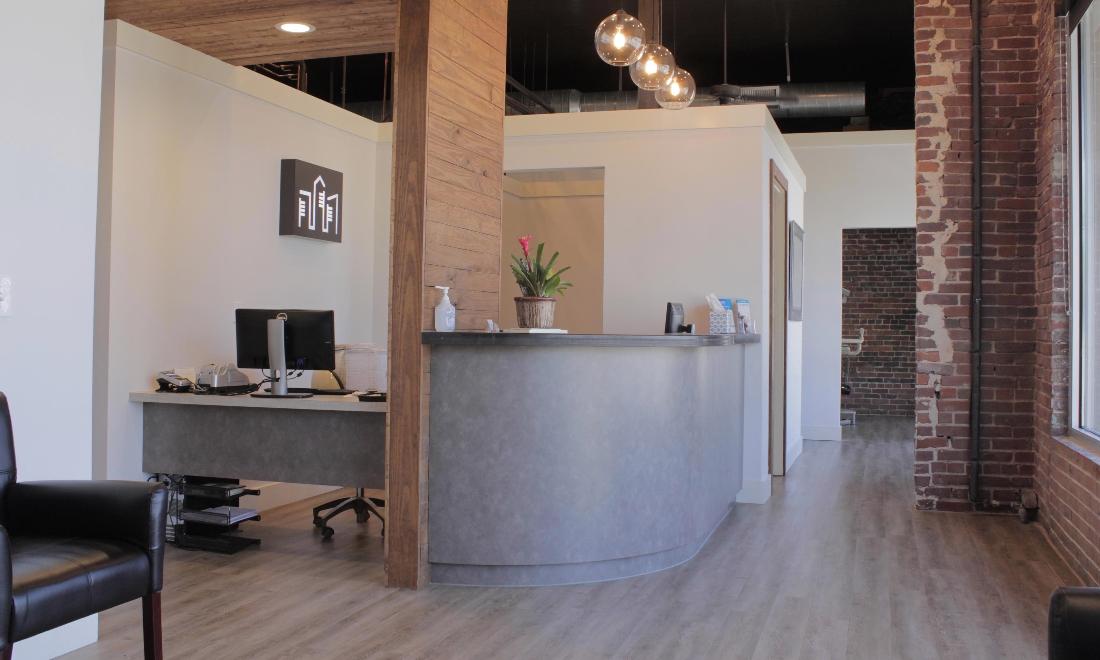 The front desk area at Cook Family Dental in Birmingham, AL